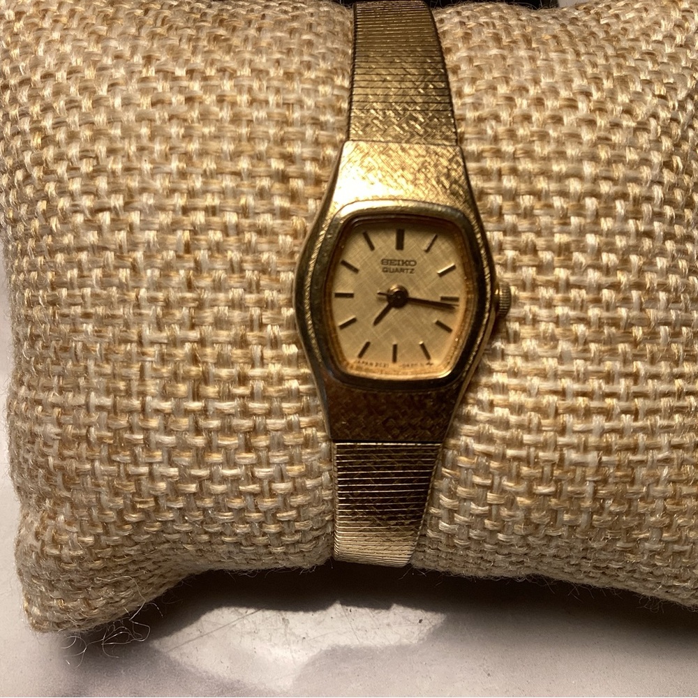 Seiko Quartz Gold plated watch